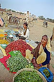 Khajuraho village - the market 